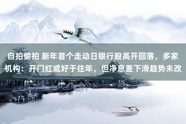 自拍偷拍 新年首个走动日银行股高开回落，多家机构：开门红或好于往年，但净息差下滑趋势未改